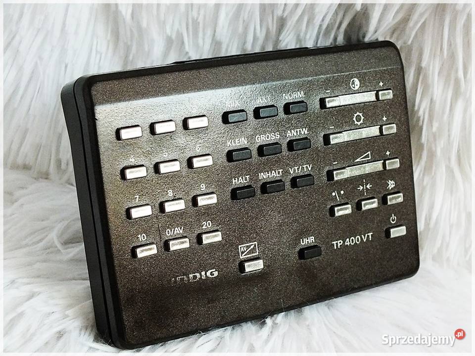 Pilot kwadratowy GRUNDIG TP 400VT na podczerwień
