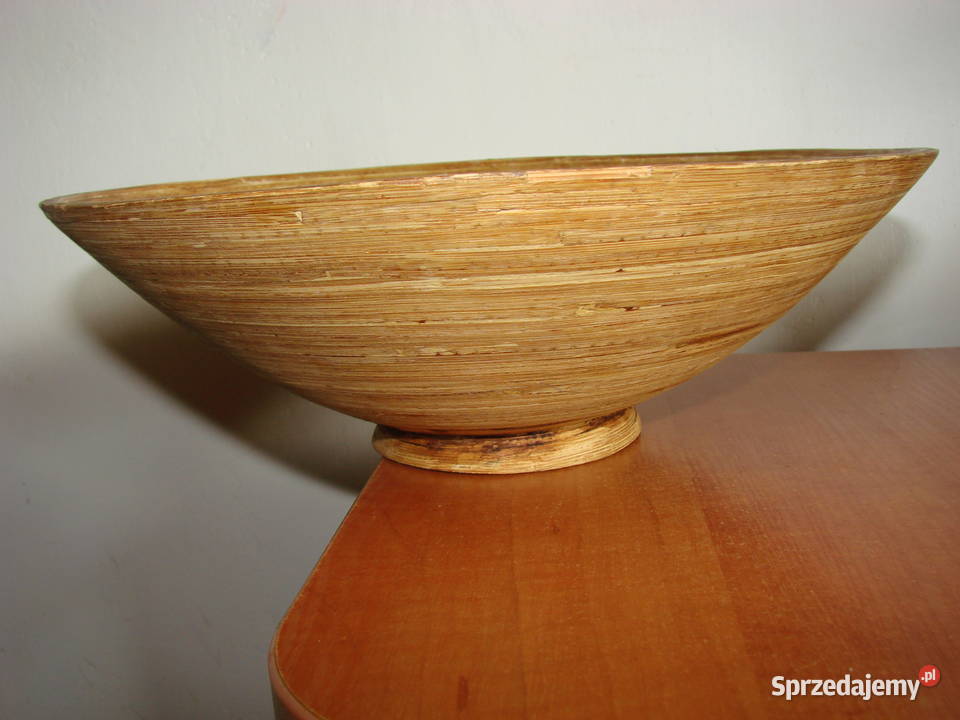 duża drewniana misa Pruszcz Gdański