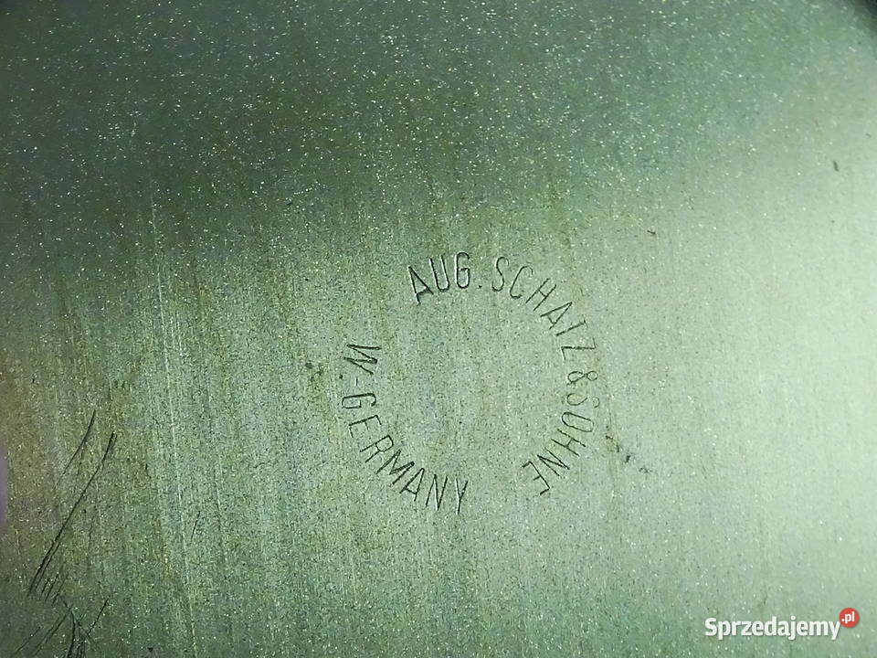 Zegar kominkowy kareciak Aug Schatz Shne Made in lubelskie Biłgoraj