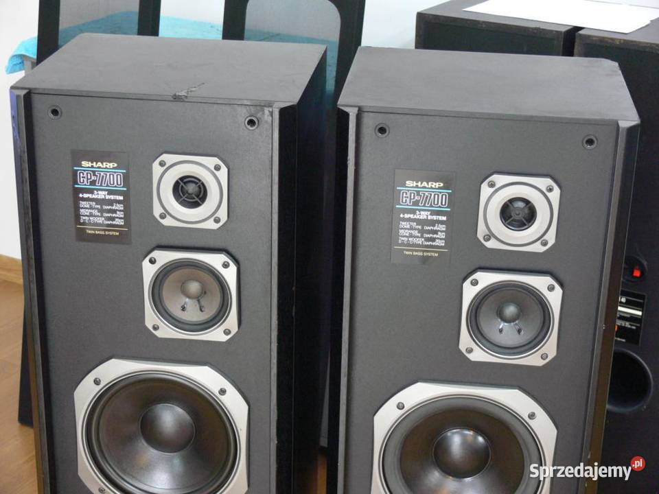 Kolumny SHARP CP7700 mocne 2 x 250 wat sprzedam