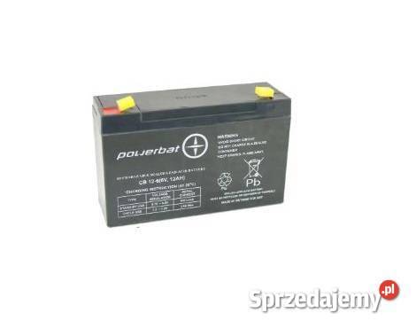 Akumulator żelowy POWERBAT CB 126 6V 12Ah Białystok sprzedam