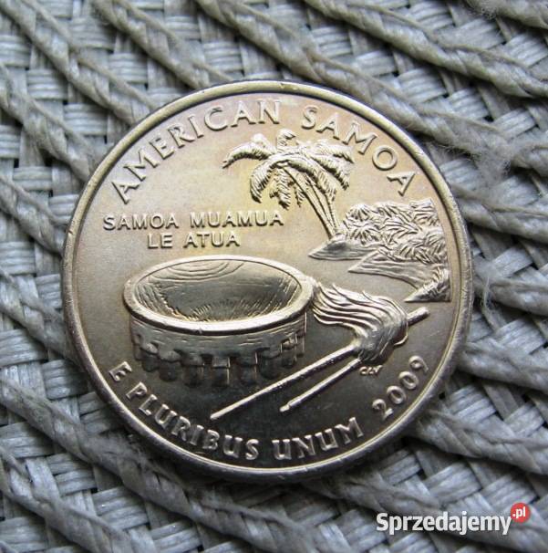 USA 14 Dolara 2009r D American Samoa Ładna Kalisz sprzedam