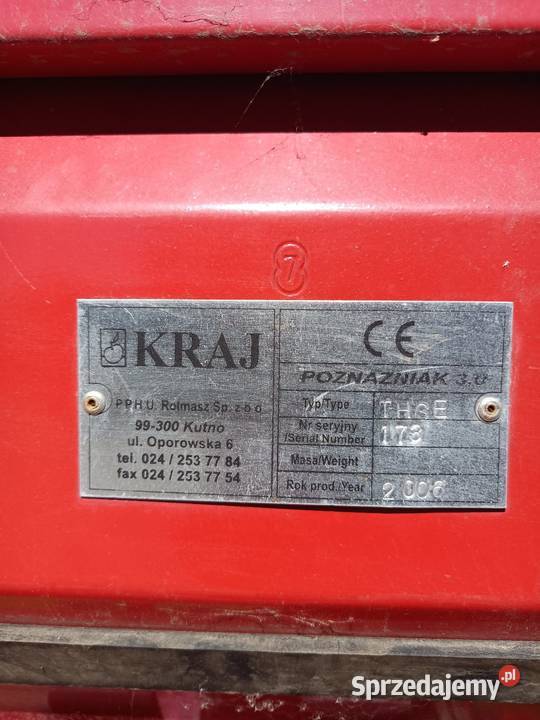 Siewnik poznaniak 3m Hrubieszów