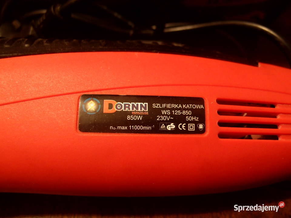 Szlifierka kątowa 850W z regulacją obrotów do
