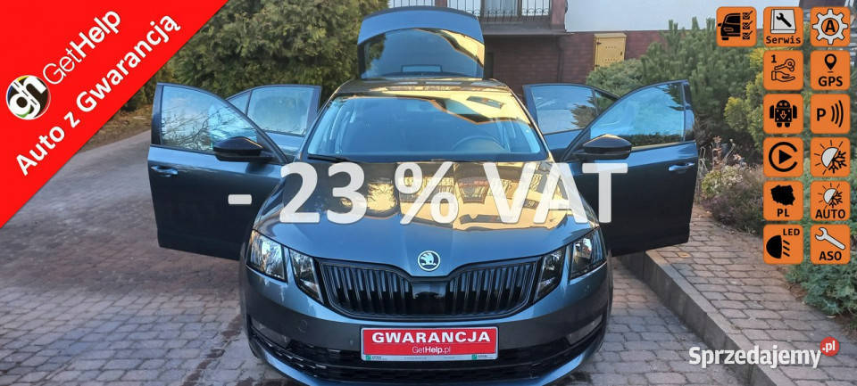 koda Octavia DSG 373netto FV23 15 TSI 150 Pełen Gdańsk