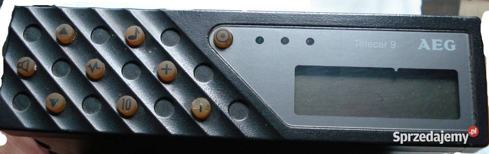 Radiotelefon AEG Telecar 9460 uszkodzony kujawsko-pomorskie Skępe