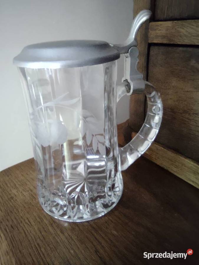 Stary Piękny Kufel z Deklem Gniezno