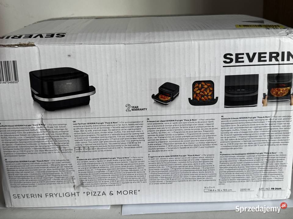 Severin FR2464 piec do pizzy airfryer Wrocław