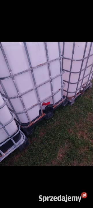 Mauzer 1000L na wode inne płyny kiszonki śrutę Nowy Sącz