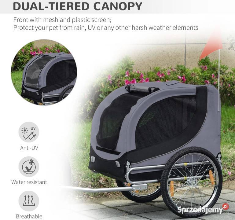 Przyczepka rowerowa zwierząt Bochnia