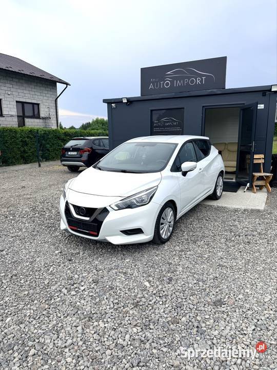 Nissan Micra Benzyna 2018r światła przeciwmgielne Tomaszów Lubelski