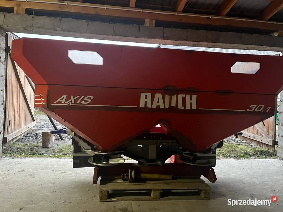 Rozsiewacz Rauch Axis 301 2 Talerzowy 24 Metry Rozsiewacze nawozów