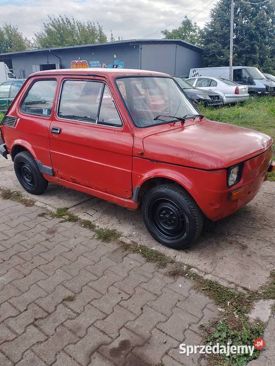 Fiat 126p czerwony zachodniopomorskie Szczecin