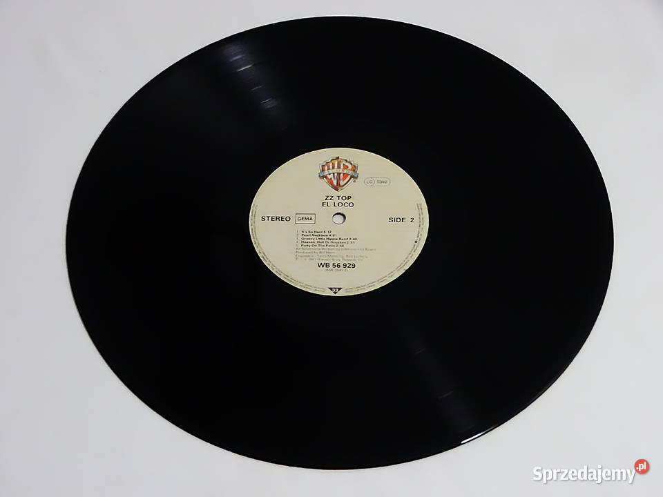 ZZ Top El Loco 1981 Wydanie Warner Bros Records Biłgoraj