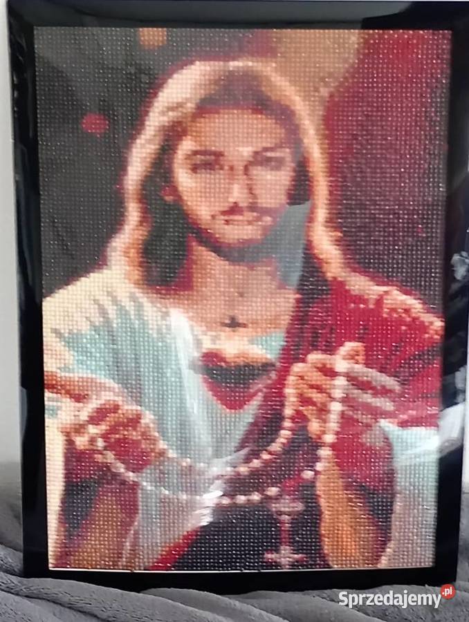 Jezusobraz diamentowy w ramce 30x40 Częstochowa