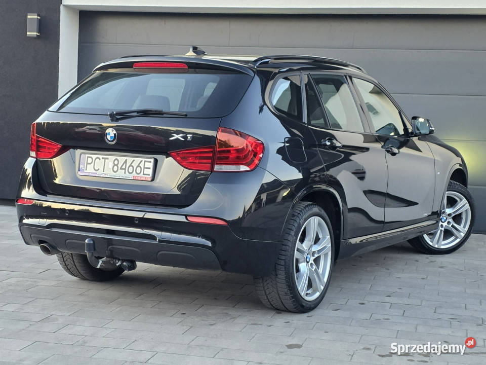 BMW X1 fabryczny M pakiet bezwypadkowy ALCANTARY wielkopolskie Czarnków