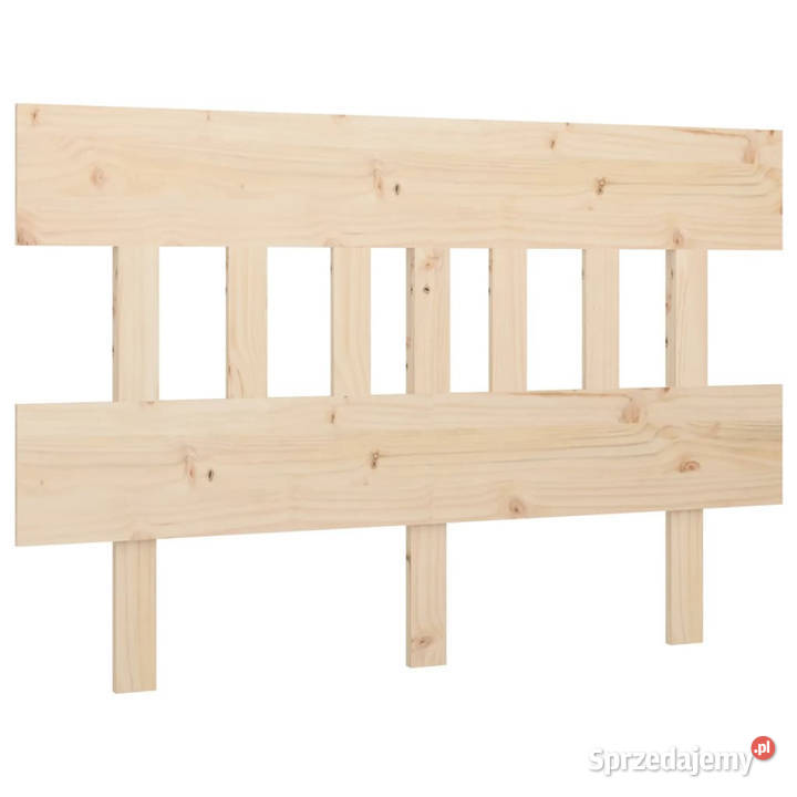 Wezgłowie łóżka 1635x3x81 lite drewno sosnowe Warszawa