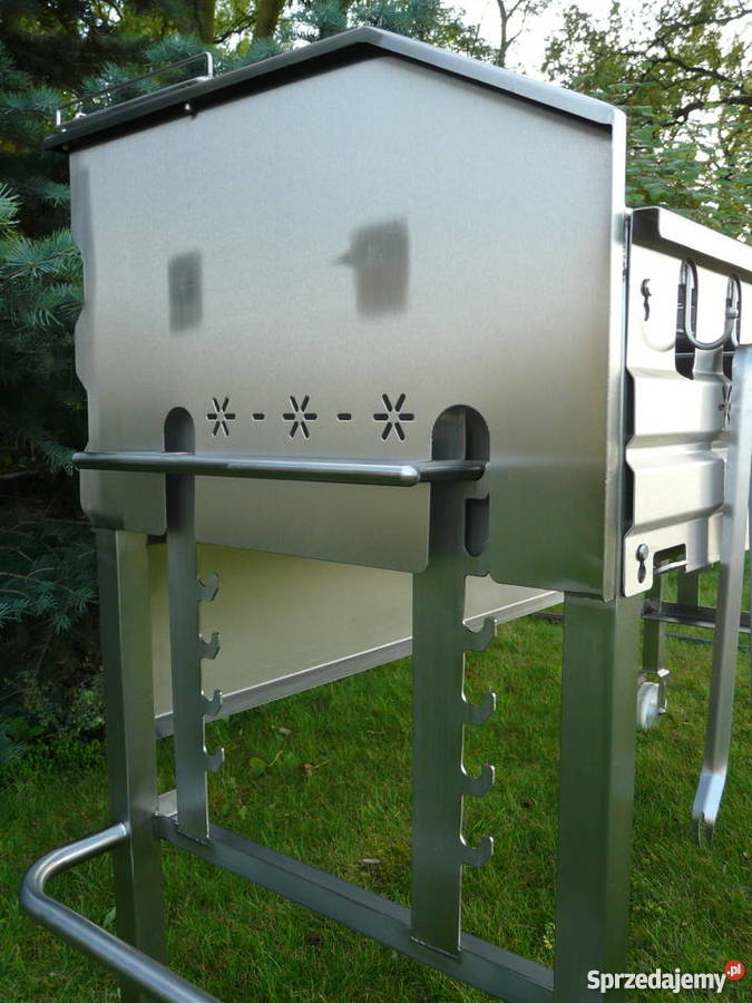 Gastronomiczny grill nierdzewny duży 1500 x600 Ogród dolnośląskie Wrocław sprzedam