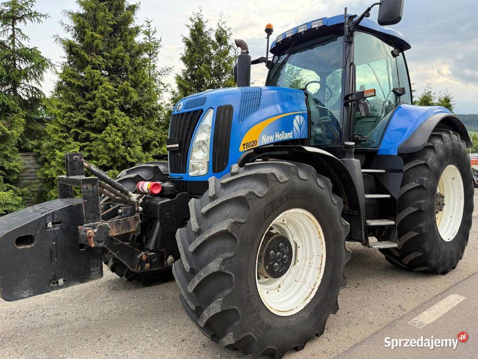 Ciągnik Rolniczy Holland T8020 pr 2008 stan b w New Holland Nowa Ruda sprzedam