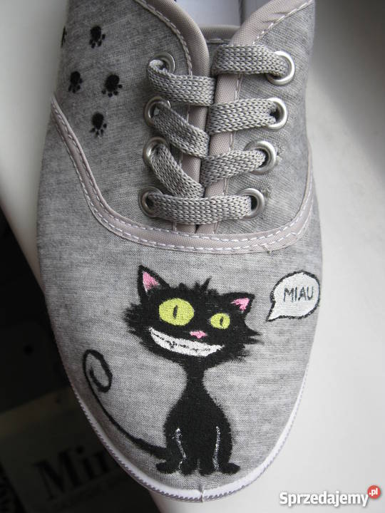 Ręcznie malowane trampki z dowolnym wzorem na Wrocław