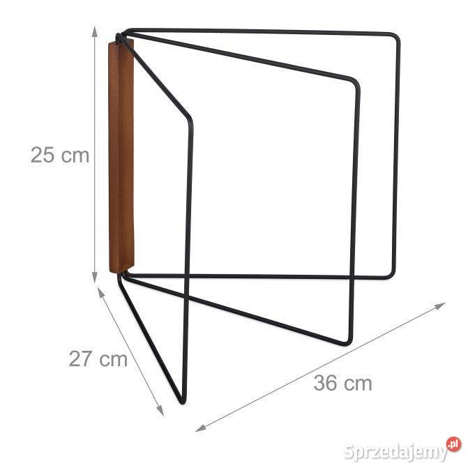 Składany uchwyt na ściereczkę z 3 prętami Łódź