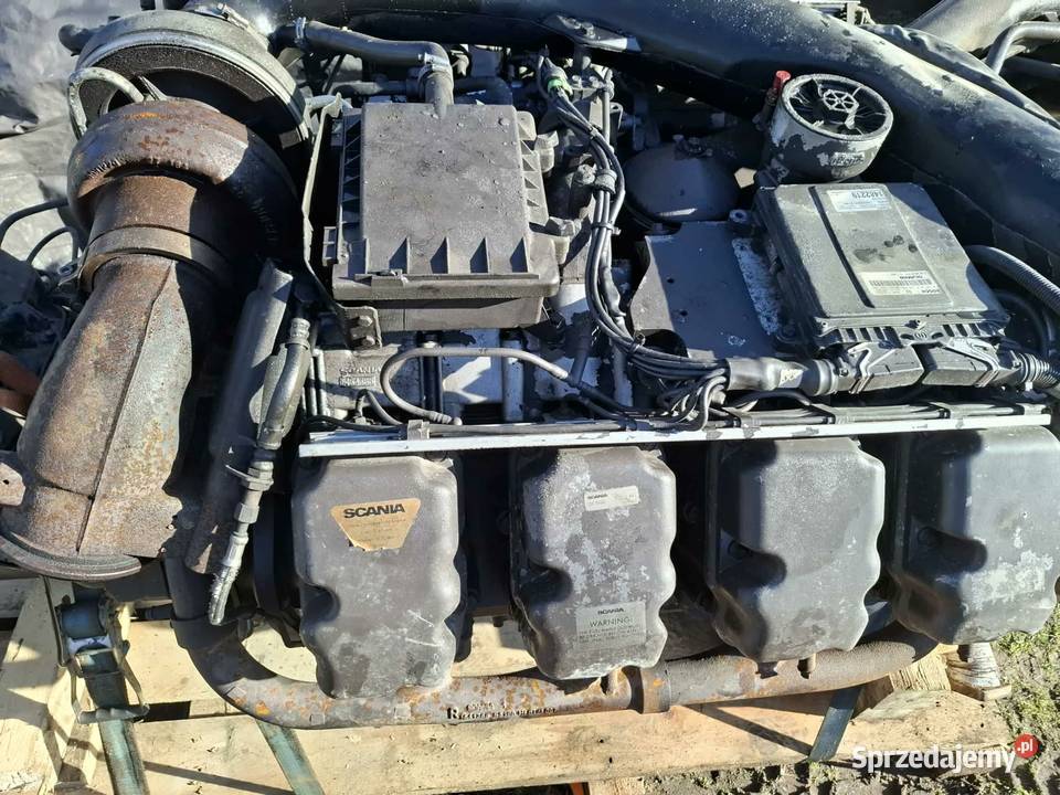 Śprzedam silnik Scania R164 480 podkarpackie Narol