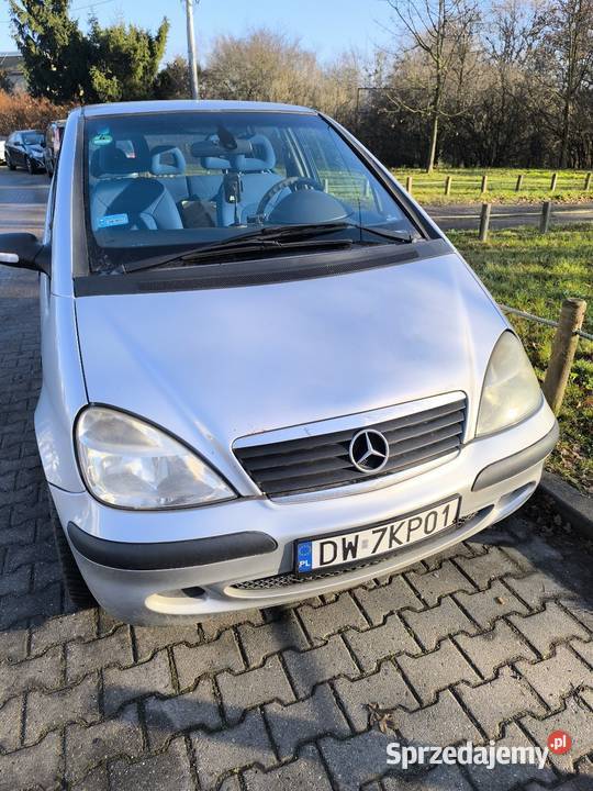 Do sprzedania Mercedesa A 168 2003 r 16 benzyna manualna Wrocław sprzedam