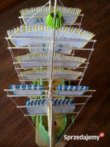Origami modułowe Statek Rawa Mazowiecka