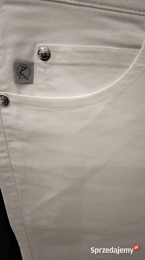 Białe Spodnie Jeans Damskie Revanche in Fashion sprzedam