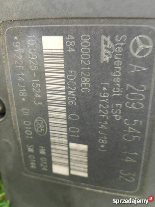 Pompa abs esp Mercedes c w 203 Mieleszyn