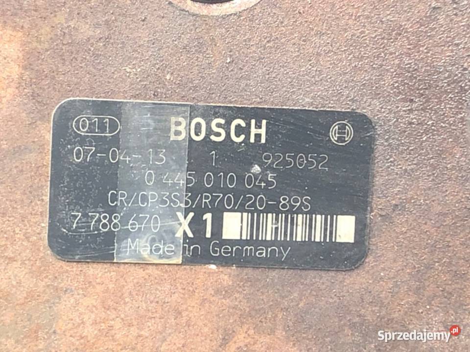 POMPA WTRYSKOWA BMW E90 7788670 20 122 0412 podkarpackie sprzedam