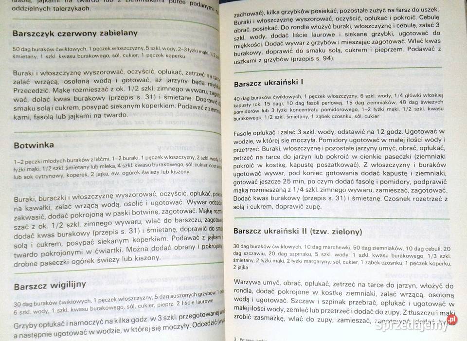 Potrawy jarskie Wanda Piotrowiakowa lubelskie Chełm