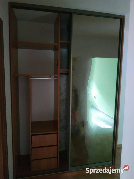 Szafa z drzwiami przesuwnymi lustrem otwieranymi Warszawa