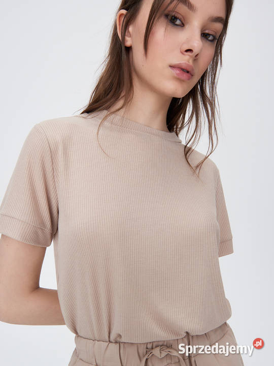 beżowa bluzka Sinsay S małopolskie Olkusz