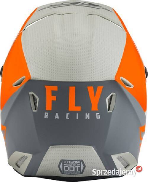 FLY KASK Kinetic Straight Edge Orange XSSMLXL kaski Kaski i odzież