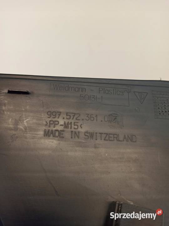 PORSCHE BOXSTER OSŁONA PODSZYBIA LEWA osobowe