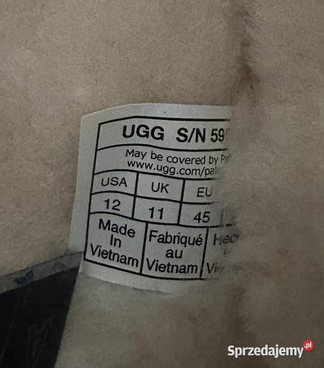 ButyKlapki UGG Tasman 5950 mazowieckie Warszawa