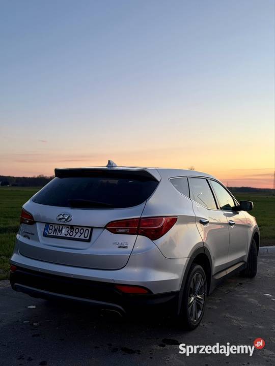 Hyundai Santa Fe Sport 4WD 24 GDI benzyna bez lakier metallic Samochody osobowe Białystok