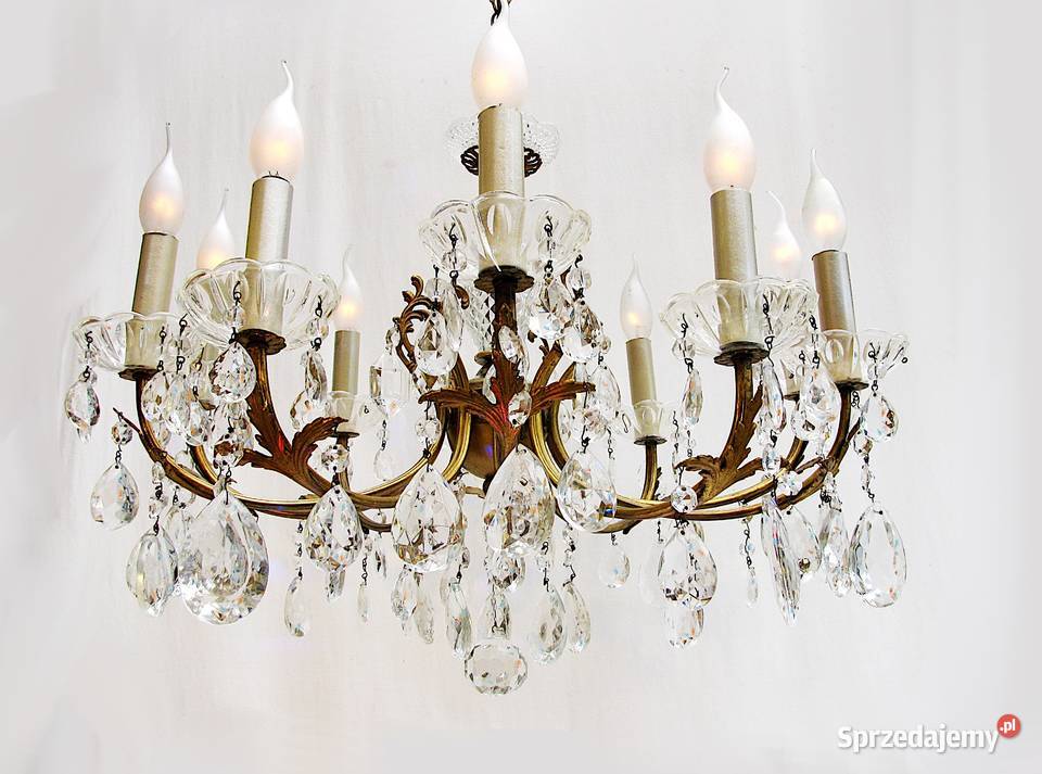 Lampa Żyrandol Glamour Szczecinek