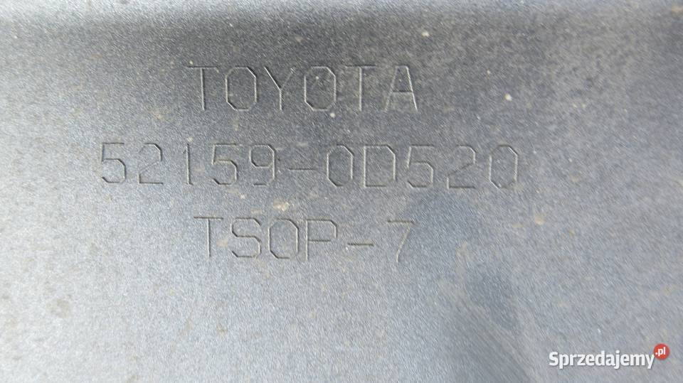 TOYOTA YARIS III LIFT 2014 ZDERZAK TYLNY TYŁ Karoseria Ruda Śląska