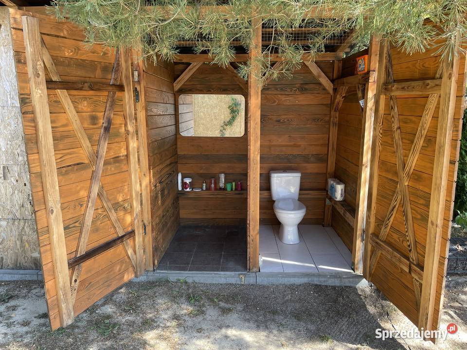 Działka rekreacyjna 813m z domkiem 35m jezioro rekreacyjna Krasne