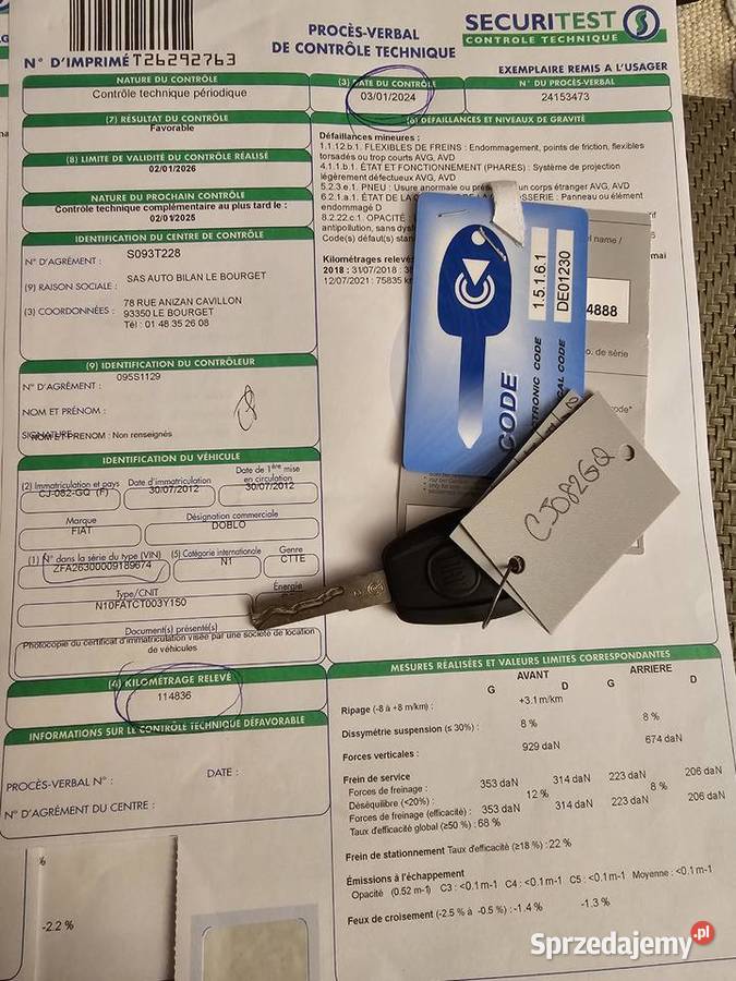 DOBLO CHLODNIA MROZNIA CARRIER 230V 20C EURO5 Tarnobrzeg