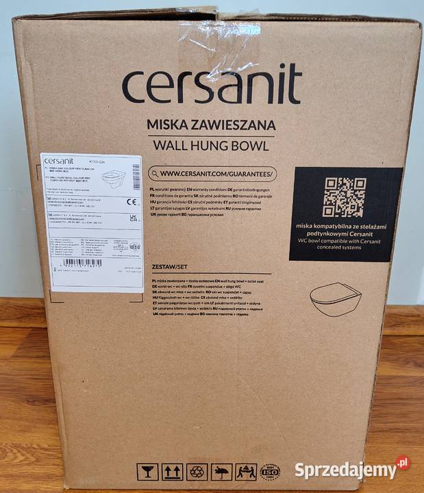 Cersanit Miska WC podwieszana Colour bez deski Jastrzębie-Zdrój