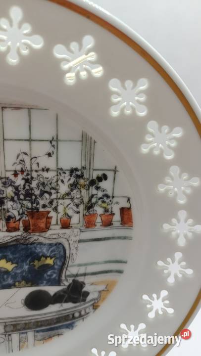 Talerz dekoracyjny ażurowy GG Denmark seria 1 1 Zamość