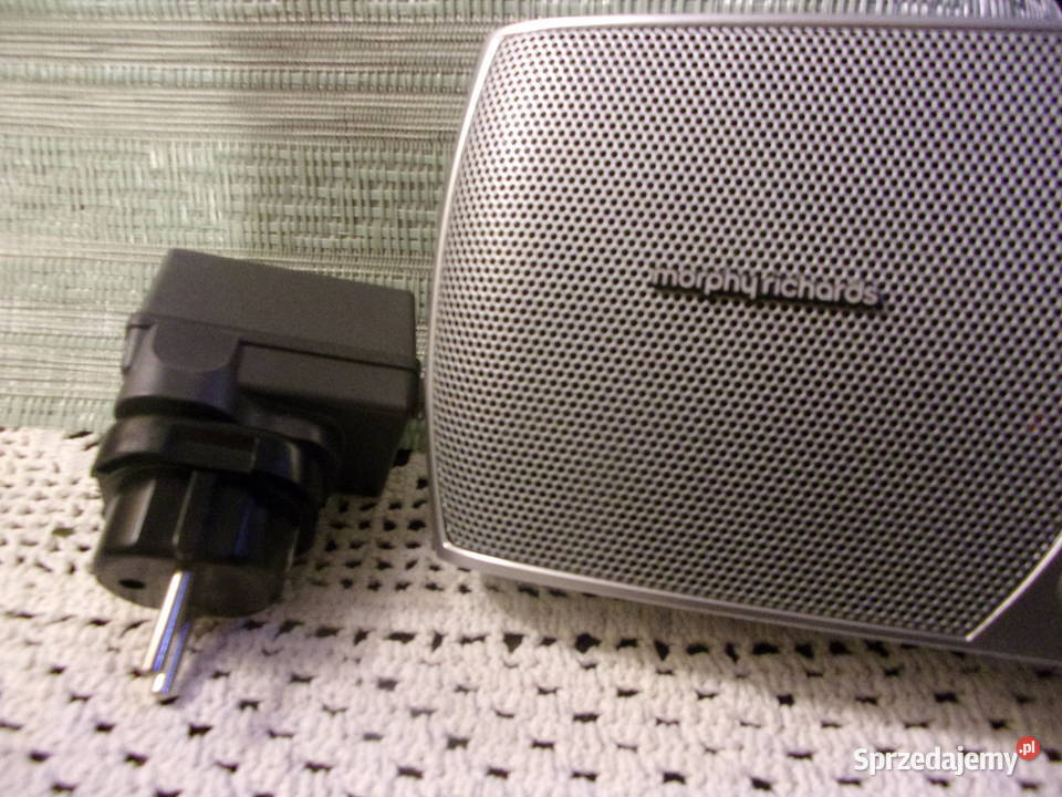Radio Morphy Richards Portable 4Band with Clock Warszawa