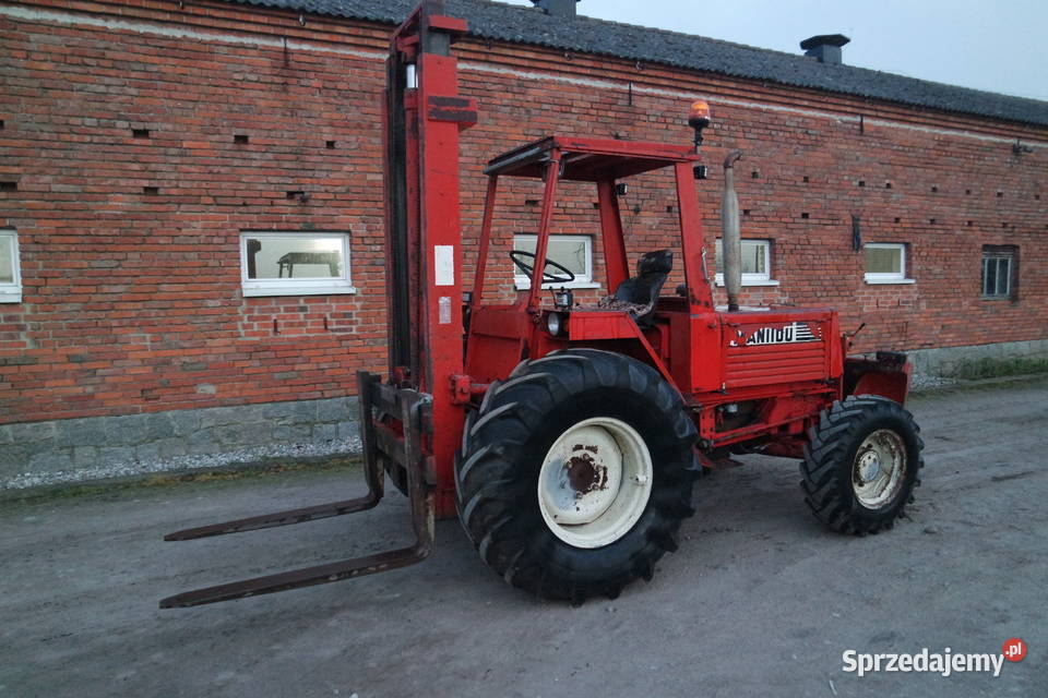 wozek widlowy manitou Wózki widłowe Sikorzyn sprzedam