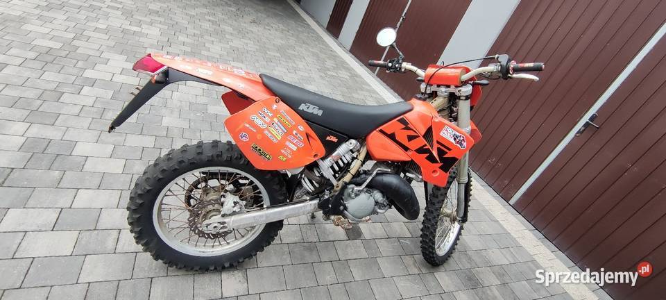 Motocykl cross KTM exc 2t 125 Biała sprzedam