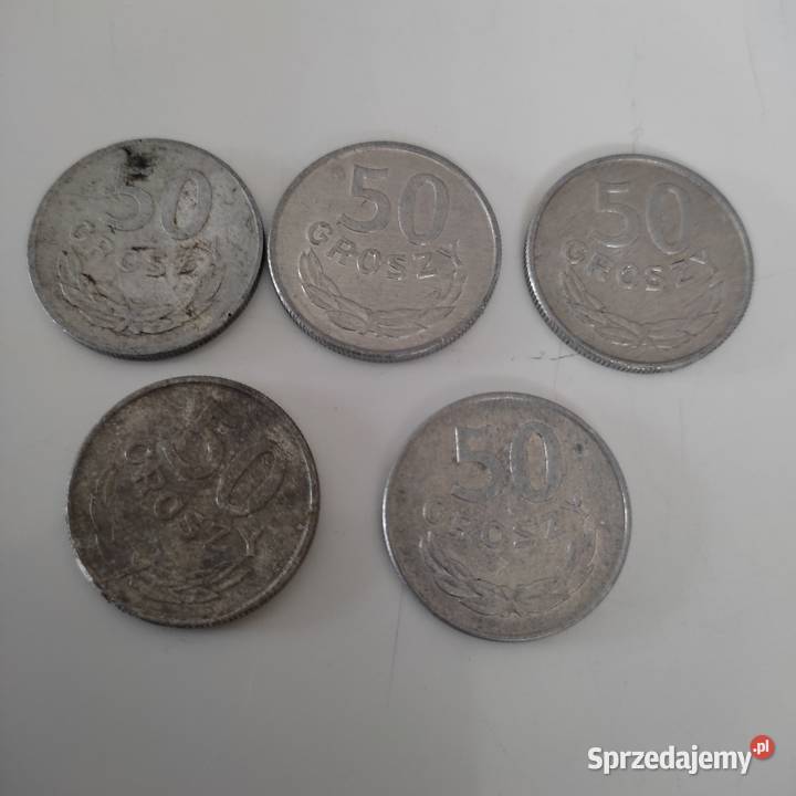 Sprzedam monety 50gr Kościan