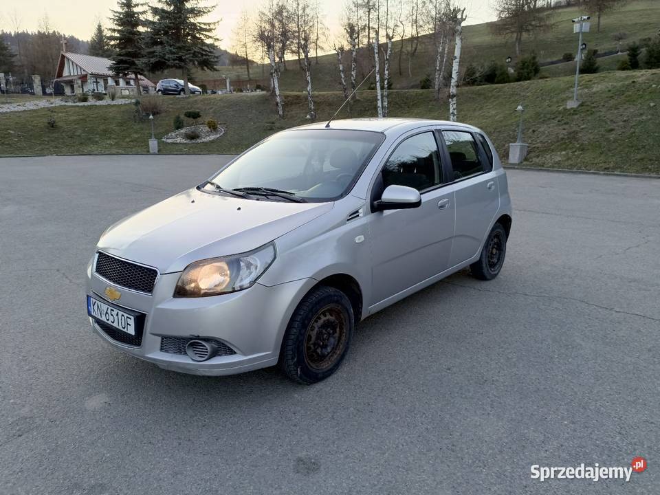 Chevrolet Aveo LS 12 Benzyna Alufelgi z oponami Laskowa sprzedam