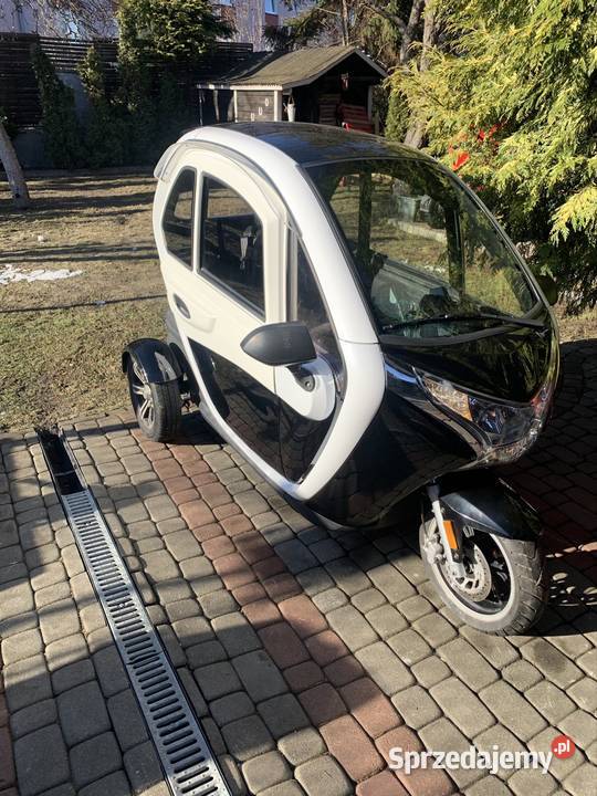 Skuter elektryczny trzykołowy z dachem 2021 elektryczny Gdańsk